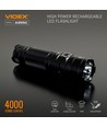 LED bærbar lommelygte - 5000K, lysstyrke: 4000, forbrug: 20