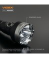 LED lommelygte - 4x LED, 6 lysfunktioner, genopladelig, IP68