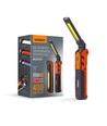 Multifunktionel LED lommelygte - UV + magnetisk bund, genopladelig