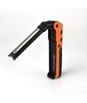 Multifunktionel LED lommelygte - UV + magnetisk bund, genopladelig