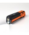 Multifunktionel LED lommelygte - UV + magnetisk bund, genopladelig