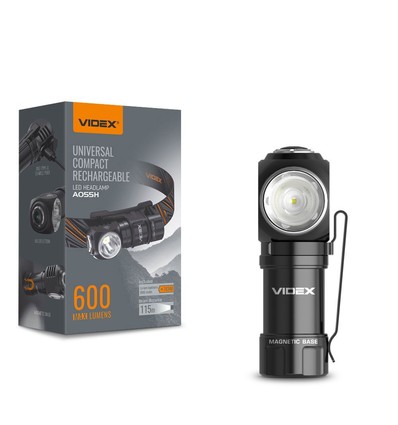 LED lommelygte - bærbar, 5700K, lysstyrke 600lm, forbrug 10W