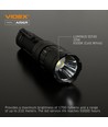 LED lommelygte - 5 lysfunktioner, udskifteligt batteri, genopladelig, IP68