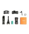 LED lommelygte + pandelampe - magnetisk bund, genopladelig, IP66