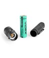 LED lommelygte - zoom, 6 lysfunktioner, genopladelig, IP67