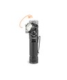 LED lommelygte - magnetisk bund + roterbart hoved, genopladelig, IP66