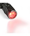 LED lommelygte - magnetisk bund + roterbart hoved, genopladelig, IP66