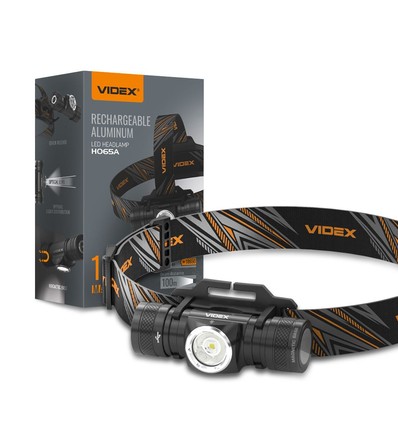 10W LED Genopladelig pandelampe - 5000K, USB-C, 1200lm