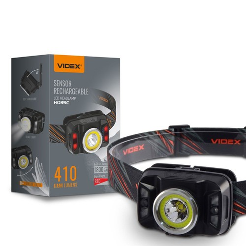 LED pandelampe - håndsensor + COB-lys, 1800mAh, genopladelig, IP65