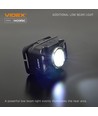 LED pandelampe - håndsensor + COB-lys, 1800mAh, genopladelig, IP65