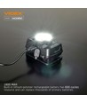 LED pandelampe - håndsensor + COB-lys, 1800mAh, genopladelig, IP65