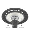 120W LED gadebelysning / parklampe - 140lm/W, IP65, Justerbar watt og CCT