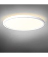 22W Ø29,3cm LED loftlampe med baglys - 2400lm, IP54, CCT skiftbar, hvid kant, inkl. lyskilde