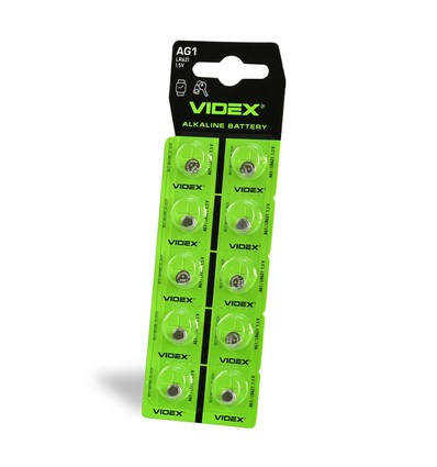10 stk. AG1/LR621 - Alkaline batteri