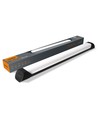 60cm 36W komplet LED armatur - 5000K, sort, 4000lm