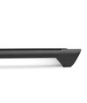 60cm 36W komplet LED armatur - 5000K, sort, 4000lm