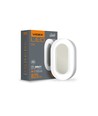 Oval Sensor Væglampe m/PIR – 11W, IP65, IK07, 5000K, Hvid