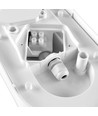 11W Oval sensor væglampe - PIR sensor, 5000K, IP65, 825lm