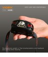 LED pandelampe - håndsensor, 850mAh, genopladelig, IP67