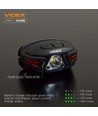 LED pandelampe - håndsensor, 850mAh, genopladelig, IP67