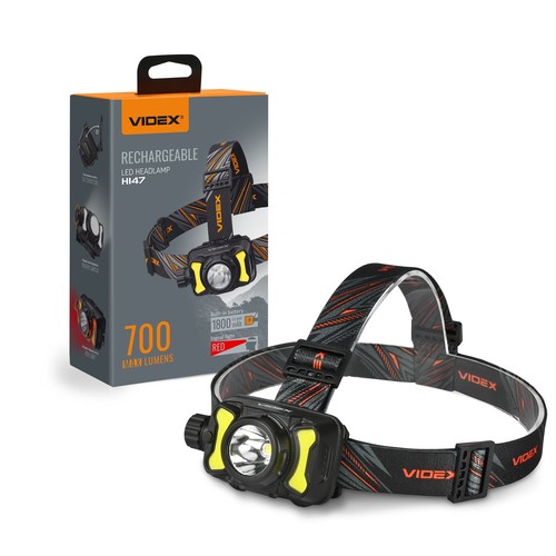 LED pandelampe - 9 lysfunktioner + COB-lys, 1800mAh, genopladelig, IP55