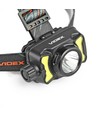 LED pandelampe - 9 lysfunktioner + COB-lys, 1800mAh, genopladelig, IP55