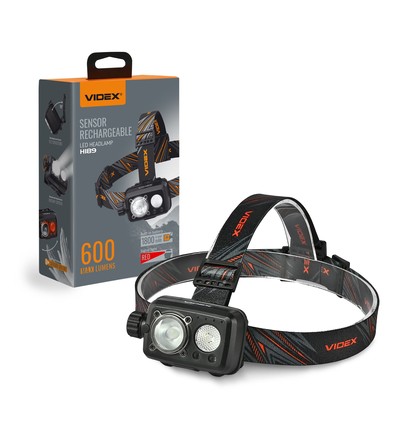 LED pandelampe - håndsensor + 8 lysfunktioner, 1800mAh, genopladelig, IP55