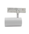 28W 3-faset RA90 CCT justebar skinnespot - 110lm/w, Hvid, Justerbar CCT + lysstyrke, 3200lm, Flicker free