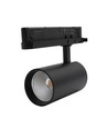29W 3-faset Dæmpbar RA90 Skinnespot - 140 lm/W, 38 grader, Sort