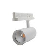 29W 3-faset Dæmpbar RA90 skinnespot - 140 lm/W, 38 grader, Hvid