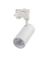 30W 3-faset CCT skinnespot, RA90 - 3-i-1 farveskift, hvid, COB LED