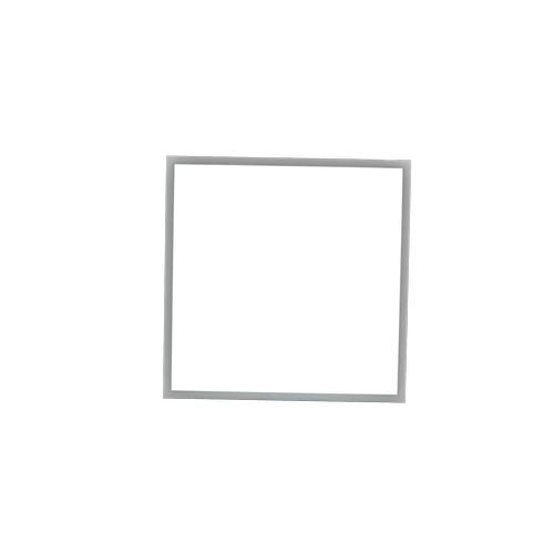 60x60 LED panel, 40W - Højde:32mm, 120lm/W, IP65, hvid kant