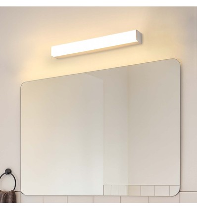 9W Dæmpbar RA90 SKÄR Bad / Spejllampe - IP44, 40cm, Hvid