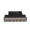 36W 3-faset RA92 justerbar LED lysskinne - Sort, 23,5 cm