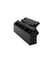 36W 3-faset RA92 justerbar LED lysskinne - Sort, 23,5 cm