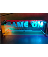RGB Game On Neon Skilt - Infinity Mirror effekt, Bluetooth, App-styring