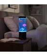 Fiskelampe RGB 30cm høj - Ø11 cm, perfekt til børn og barnlige sjæle