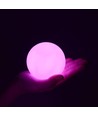 Ø15 cm RGB LED bold - Genopladelig, med fjernbetjening, IP66