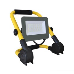 Projektør Restsalg: LED-POL 30W LED projektør - justerbar stander, arbejdslampe, IP65 udendørs