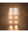 25x 25 cm 15W foldbar CCT LED ark RA95 - 24V DC, IP20