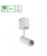 S Spot lampe 6W - overflademonteret, CCT, 230V, 30°, IP20, 35x122x184mm, hvid, Spectrum