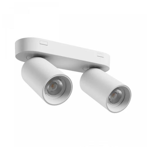 Loftlampe med 2 spots, GU10 - Hvid, IP20 indendørs, uden lyskilde