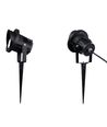 12-24V LED havelampe - 6W, sort, spyd, 450 lm, IP65