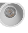 Orbito overflade 10W - varm hvid, 230V, 40°, IP44, UGR19, RA90, Ø75x100mm, hvid, rund