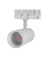 20W 3-faset RA97 skinnespot - 38 grader, Hvid