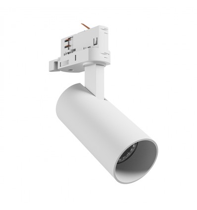 8W 3-faset Skinnespot 3i1 - 25°, CCT, Hvid