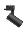 16W 3-faset 3i1 skinnespot - 25°, CCT, Sort