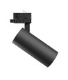 24W 3-faset skinnespot - 25°, CCT, Sort, 3i1