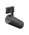 24W 3-faset skinnespot - 25°, CCT, Sort, 3i1