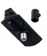 1-faset Lampeholder - Sort, 1F3W